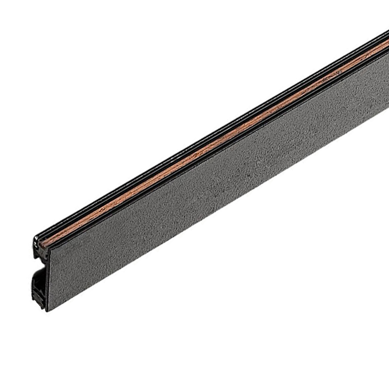 LiTrack Mágneses sínes LED lámpa rendszer (24 Volt) - sín, 1 méter (fekete) 5 év garanciával