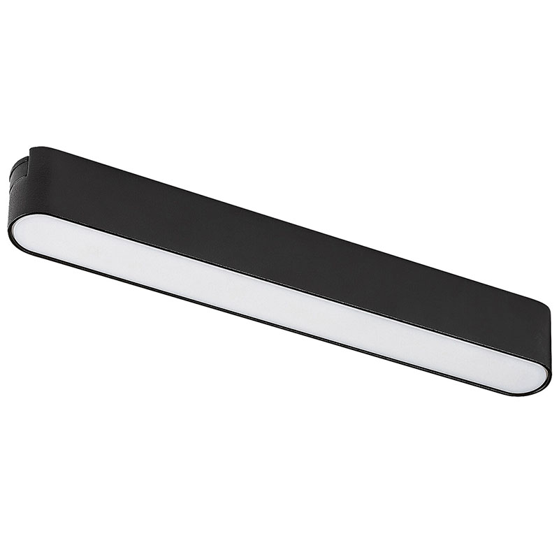 LiTrack mágneses sínes LED lámpa, fekete - 7W (120°) változtatható színhőmérséklet, wifis vezérlés, 24 Volt