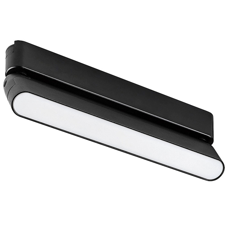 LiTrack mágneses sínes LED lámpa, fekete - 7W (120°) változtatható színhőmérséklet, wifis vezérlés, 24 Volt
