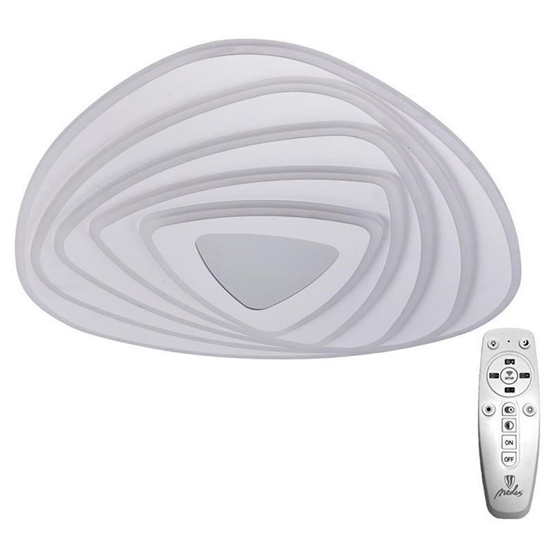 Mennyezeti LED design lámpa: J1318/W (130W) - színhőmérséklet és fényerő szabályzás!