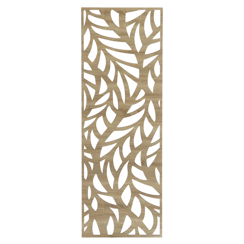 - Fali dekorpanel, ágak minta, 50x150 cm, 3 mm HDF - Sonoma tölgy