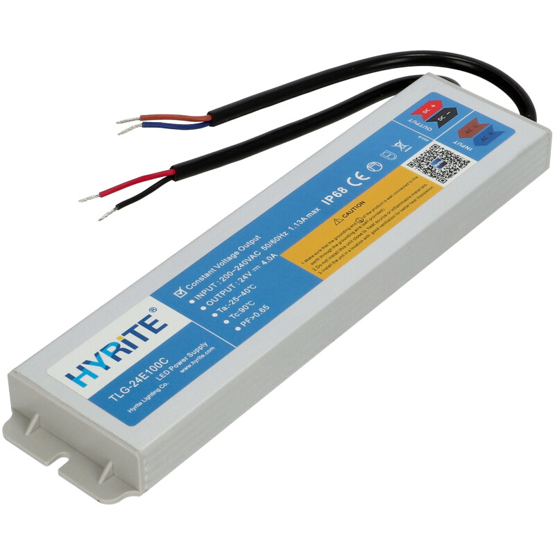 Vízálló LED tápegység 24 Volt (100W/4A) IP68, Hyrite