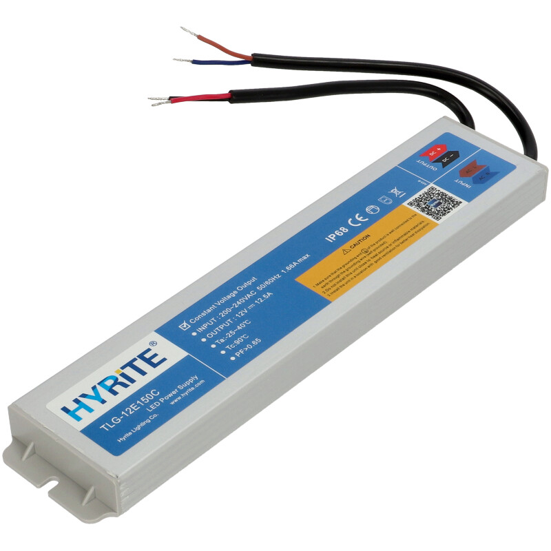 Vízálló LED tápegység 12 Volt (150W/12.5A) IP68, Hyrite