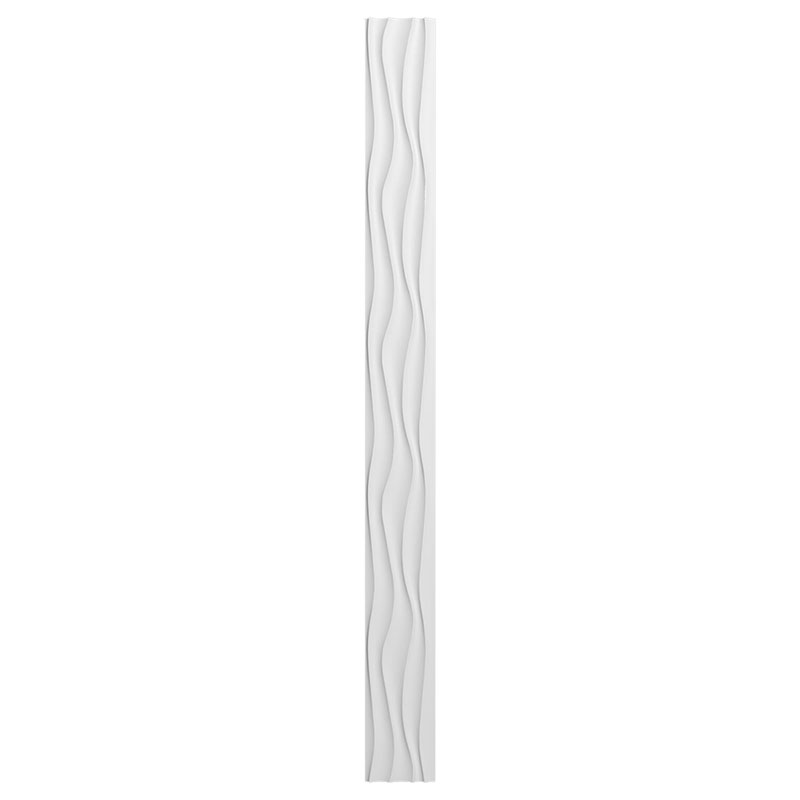 Poliuretán 3D hullámzó csíkos falpanel, 26 x 280 cm (W 377A) ART Decor