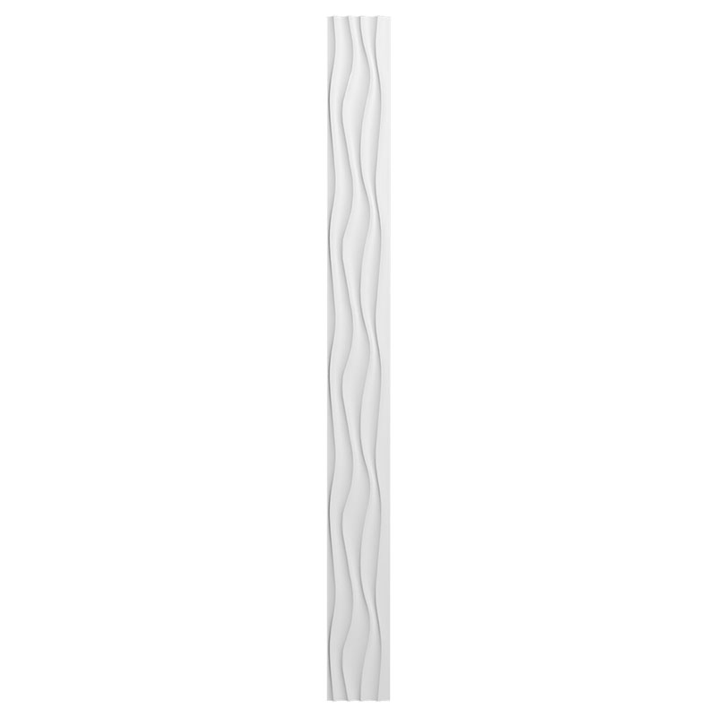 Poliuretán 3D hullámzó csíkos falpanel, 26 x 280 cm (W 377B) ART Decor