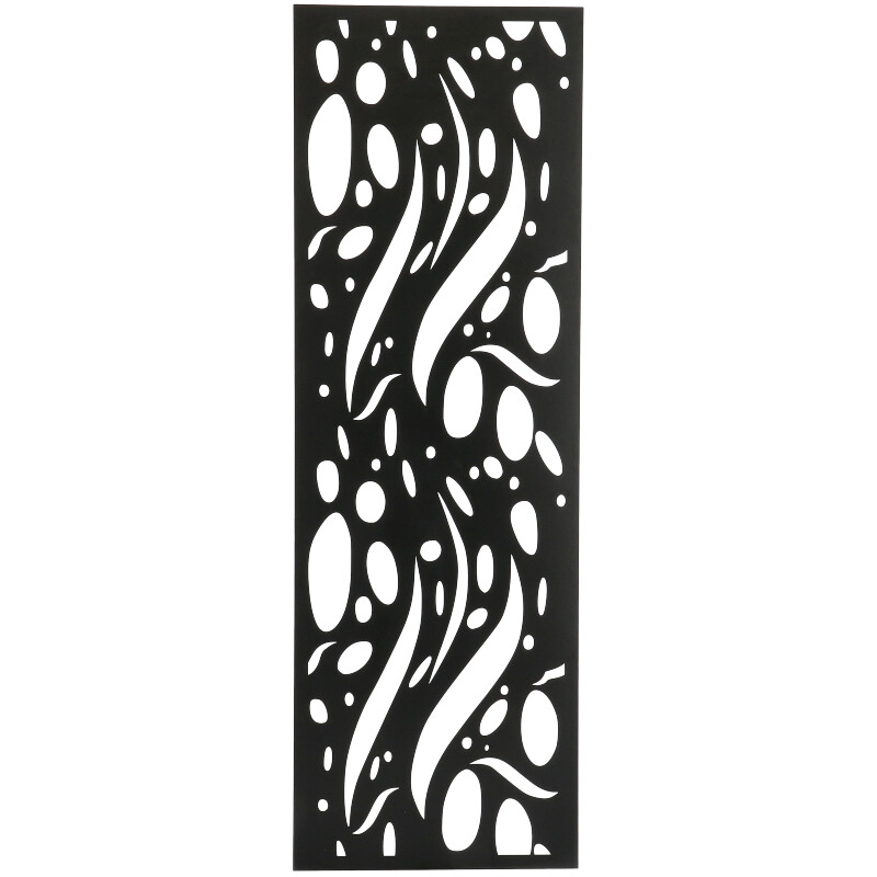 - Fali dekorpanel, csepp minta, 50x150 cm, 3 mm HDF - Antracit