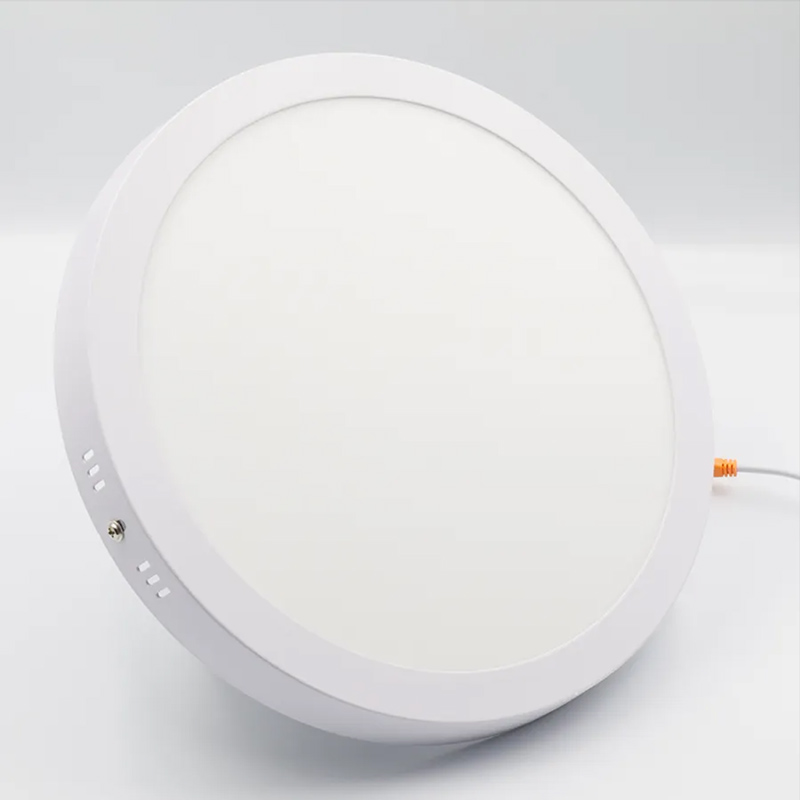 Mennyezeti LED panel (24W - kör) változtatható színhőmérséklet, falon kívüli