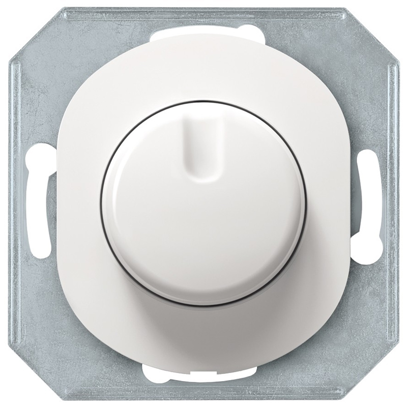 Keret nélkül, fehér dimmer, fényerőszabályozó LED fényforrásokhoz 0-100 Watt