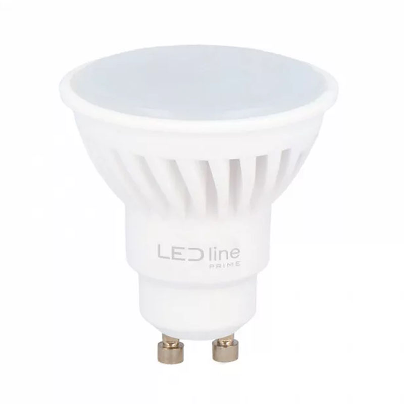 LED lámpa GU10 (7W/120°) 143lm/W, természetes fehér