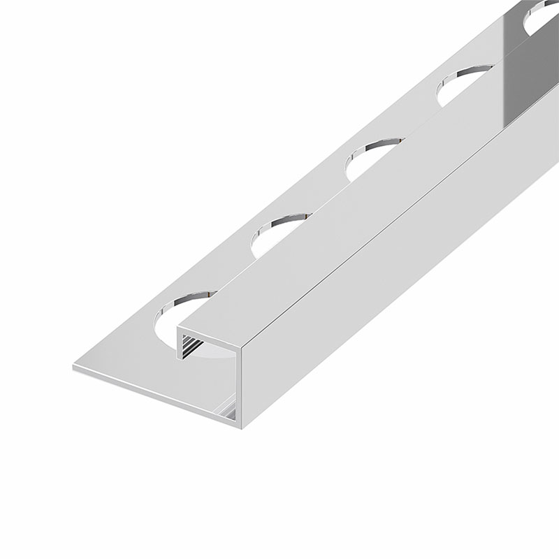NOX Prémium Q profil - inox, tükör ezüst 10mm/270cm
