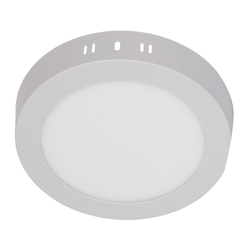 Falon kívüli LED panel (kör alakú) 12W - állítható színhőmérséklet, CCT kapcsolóval, fehér