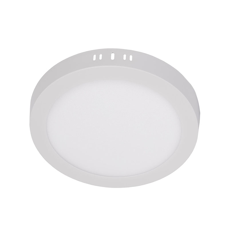 Falon kívüli LED panel (kör alakú) 18W - állítható színhőmérséklet, CCT kapcsolóval, fehér