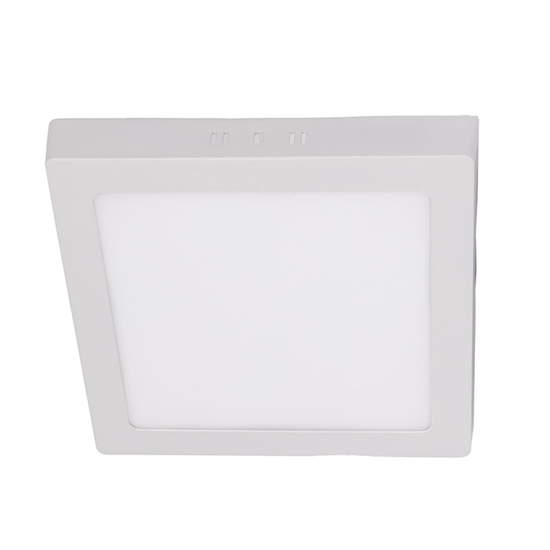 Falon kívüli LED panel (négyzet alakú) 18W - állítható színhőmérséklet, CCT kapcsolóval, fehér