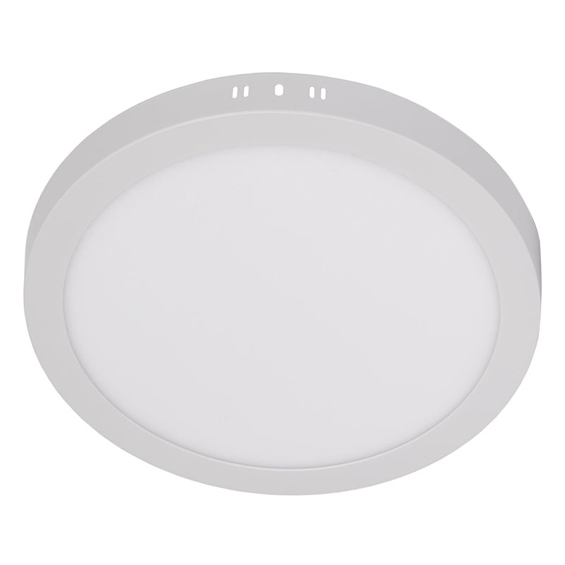 Falon kívüli LED panel (kör alakú) 24W - állítható színhőmérséklet, CCT kapcsolóval, fehér