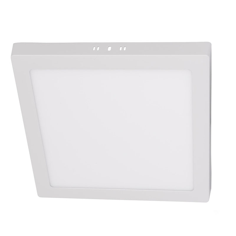 Falon kívüli LED panel (négyzet alakú) 24W - állítható színhőmérséklet, CCT kapcsolóval, fehér