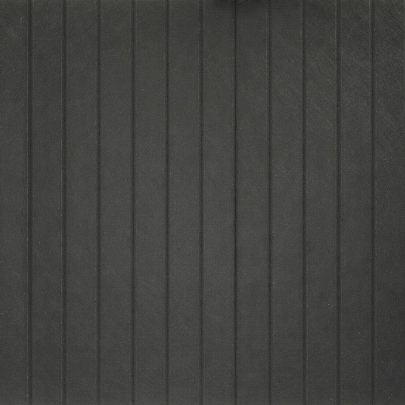 Lamellamintás filcpanel - filcből készült puha falburkoló 60x120 cm, fekete