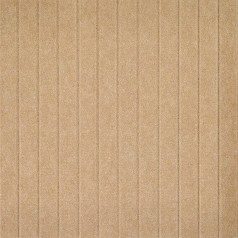 Lamellamintás filcpanel - filcből készült puha falburkoló 60x120 cm, bézs