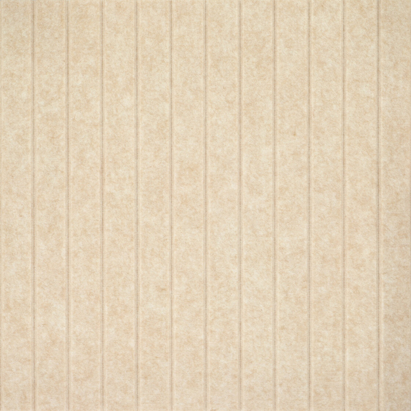 Lamellamintás filcpanel - filcből készült puha falburkoló 60x120 cm, krém