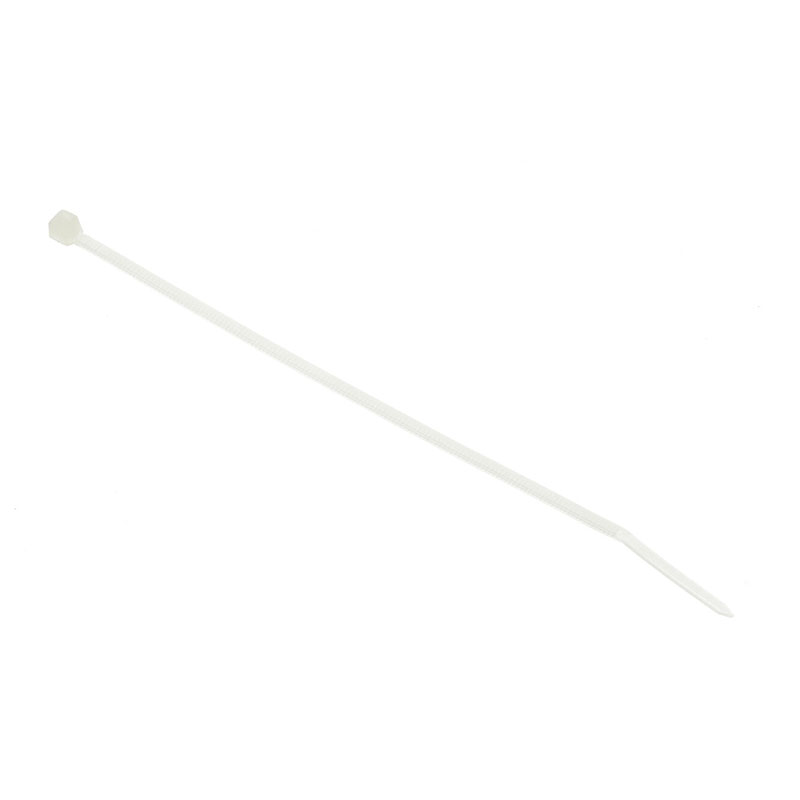 Gyorskötöző, kábelkötegelő (2.5 x 140 mm - 100 darab) fehér