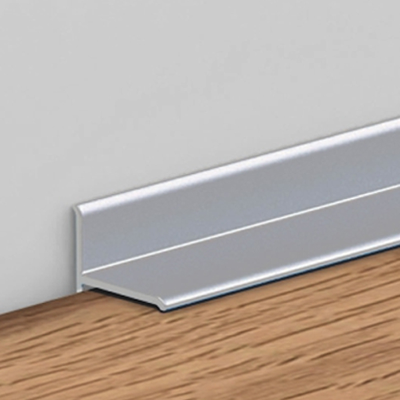 Öntapadós takaróprofil erkélyajtóhoz (20 mm) ezüst - 270 cm