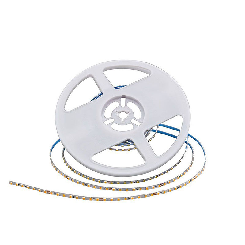 LED szalag beltéri 2835-128 (24 Volt) - meleg fehér, 4 mm széles