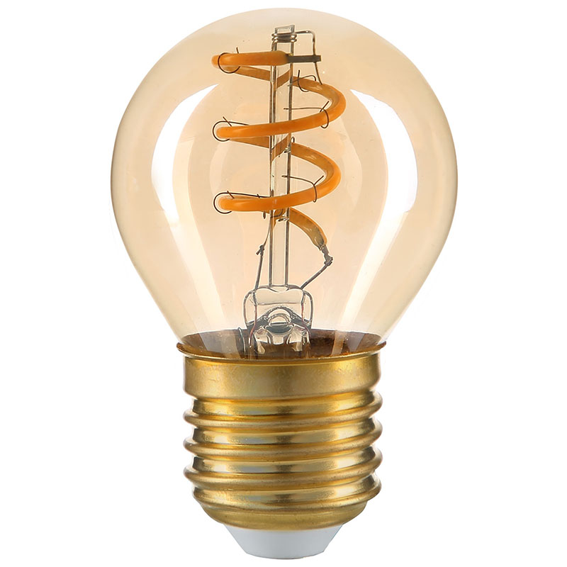 E27 LED Filament (3W/330°) 66 lm/W, extra meleg fehér