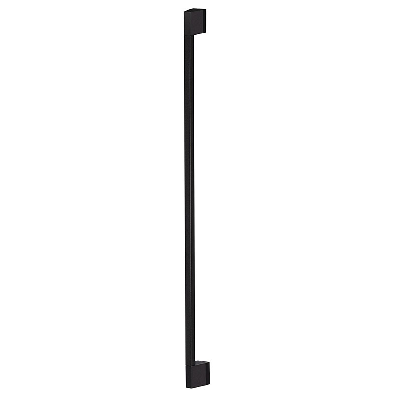 Yalte LED lineáris oldalfali lámpa (11 Watt), fekete, IP54, természetes fehér
