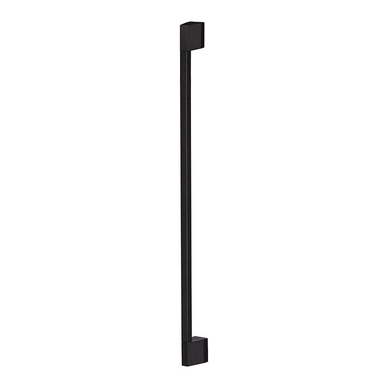 Yalte LED lineáris oldalfali lámpa (8Watt), fekete, IP54, természetes fehér