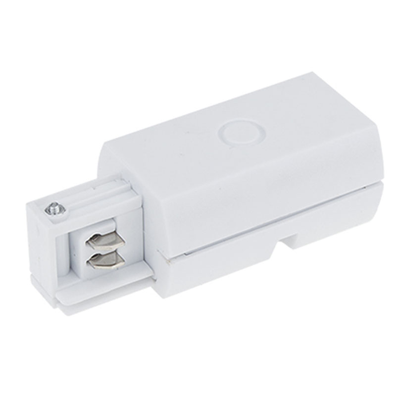 Sínes LED lámpa rendszer betáp, balos, (3F, fehér)