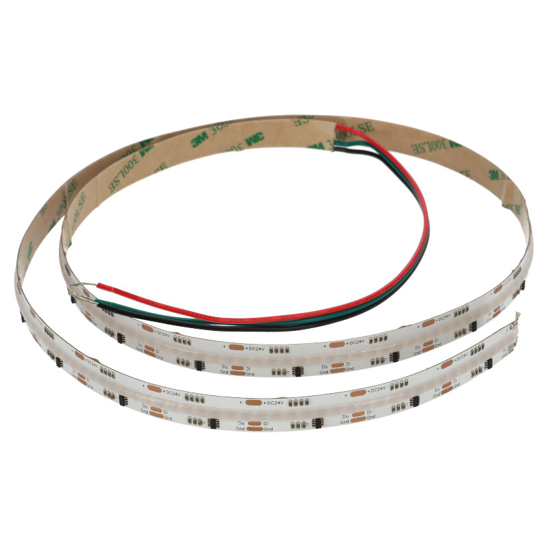Digitális COB LED szalag beltéri 784 LED/m (24 Volt) - DRGBW
