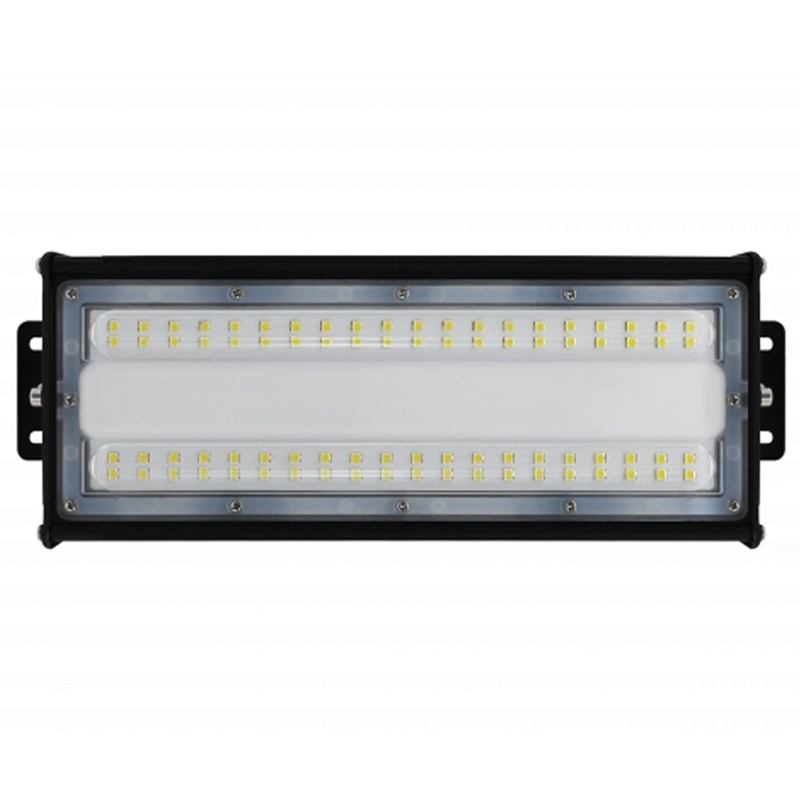 Lineáris LED csarnokvilágító (50 Watt, 5000 lumen, 4000K) természetes fehér, fekete