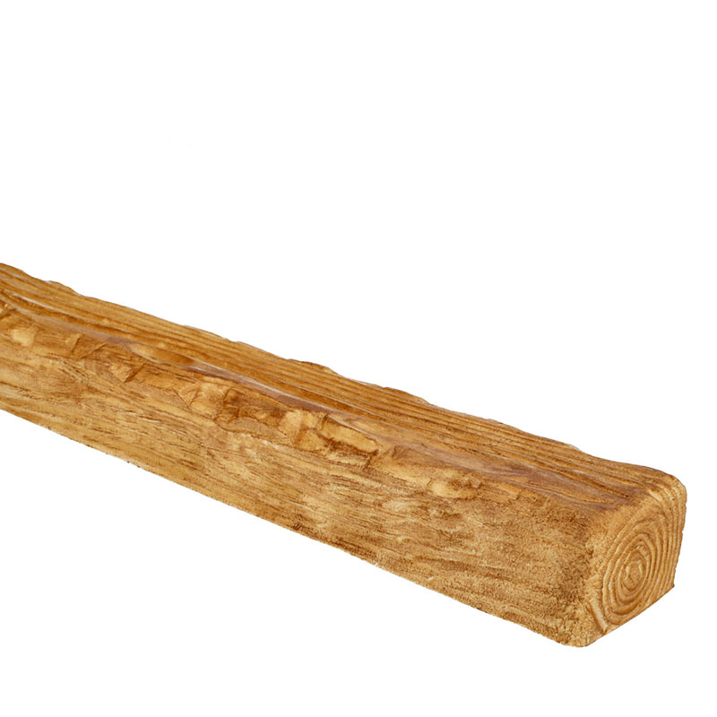 DecoWood Világos bükk-90 Rusztikus poliuretán gerenda (EQ 007-1) Kifutó!