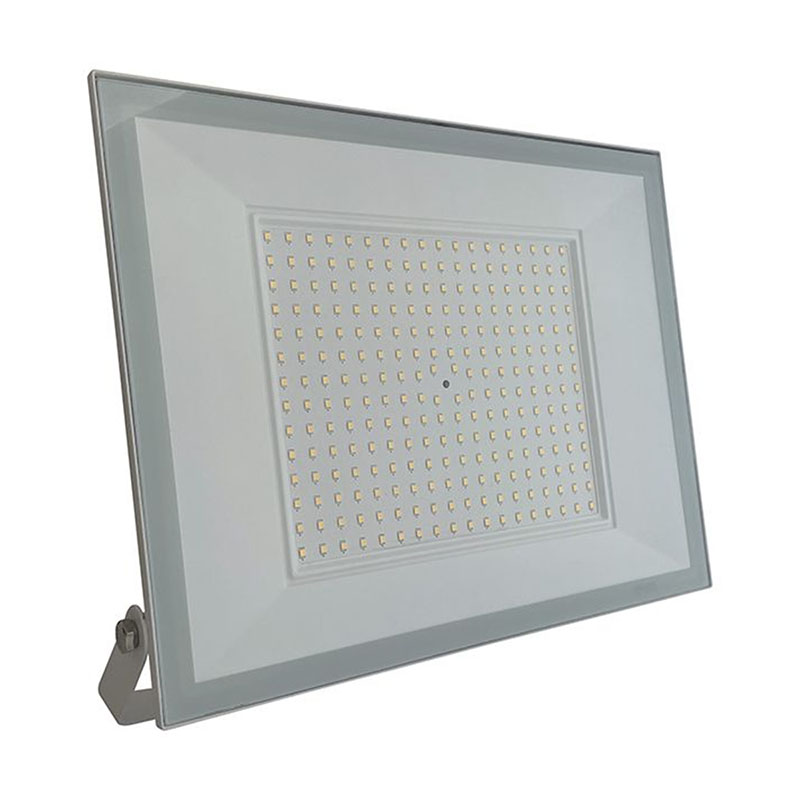 SMD LED reflektor, fehér ház (200W/16450lm) - hideg fehér