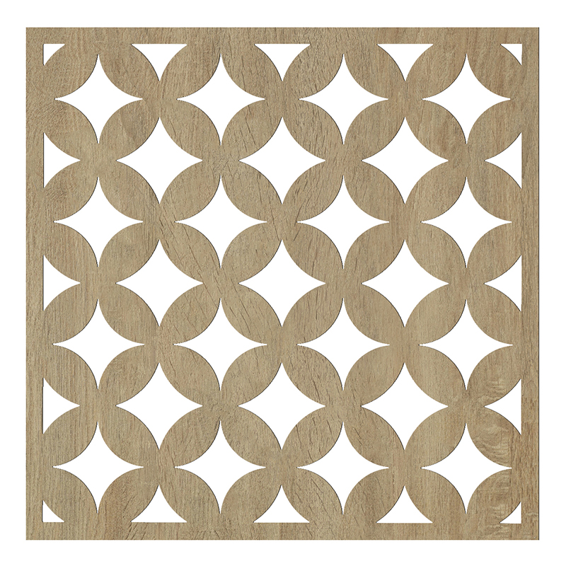 Mennyezeti kazettás dekorpanel, csillogás, 595x595 mm, 3 mm HDF - Sonoma tölgy