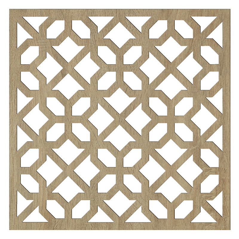 Mennyezeti kazettás dekorpanel, georács, 595x595 mm, 3 mm HDF - Sonoma tölgy