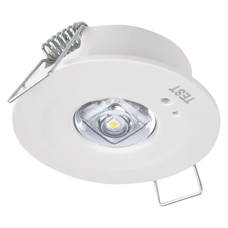 LED vészvilágító lámpatest (1W - 3 óra világítási idő) hideg fehér