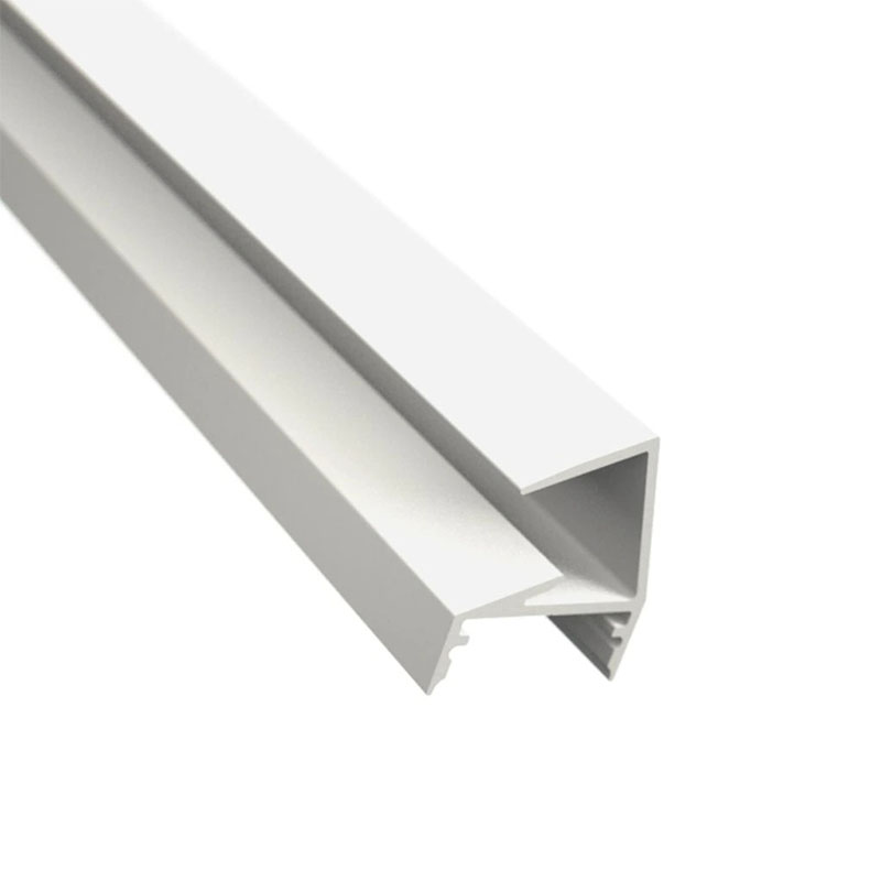 GLASS SHELF alu profile - LP701W, fehér