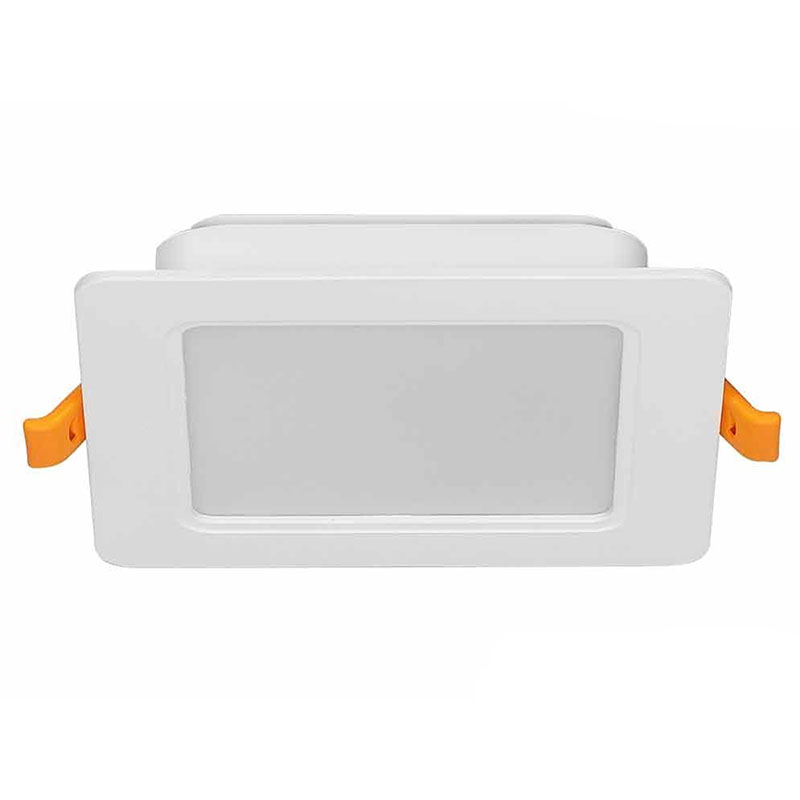 Süllyeszthető LED panel (118 mm - négyzet) 9W - állítható színhőmérséklet, fehér, IP54