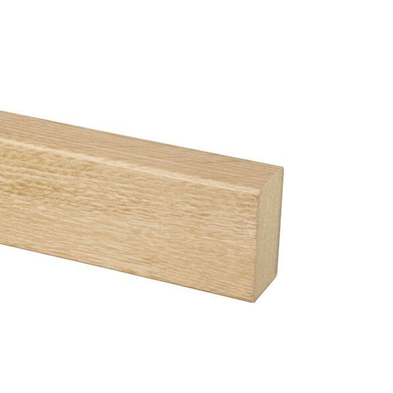 Fa hatású, térelválasztó léc (270 cm x 5 cm x 2.8 cm) 4 darab/csomag - natúr tölgy