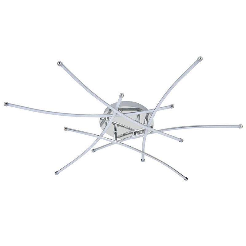 Mennyezeti LED lámpa, króm (40W/2756lm) állítható színhőmérséklet