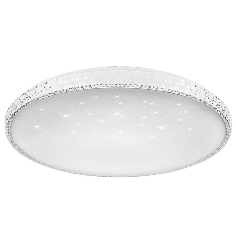 Mennyezeti LED lámpa (60W - kristály) Változtatható színhőmérséklet + fényerő állítás