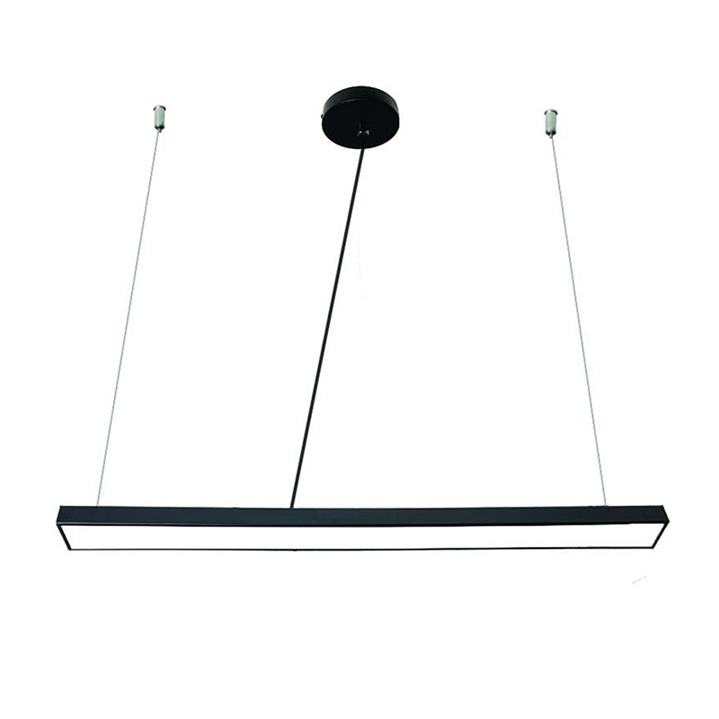 Design LED függőlámpa (32W) fekete színű - természetes fehér