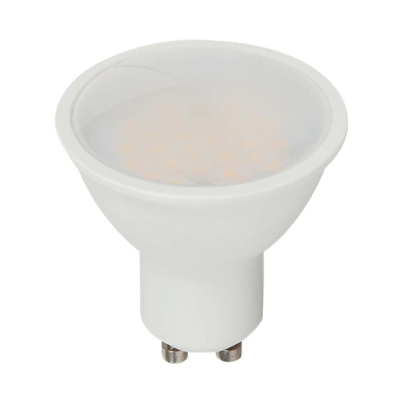 LED lámpa GU10 (4.5W/100°) meleg fehér, CREE LED