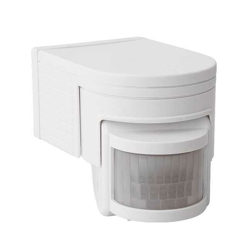 Mozgásérzékelő PIR Slick oldalfalra (LED, kompakt is!) max 180W LED - Fehér