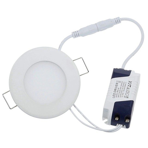 Pro kör LED panel (85 mm) 3W - meleg fehér