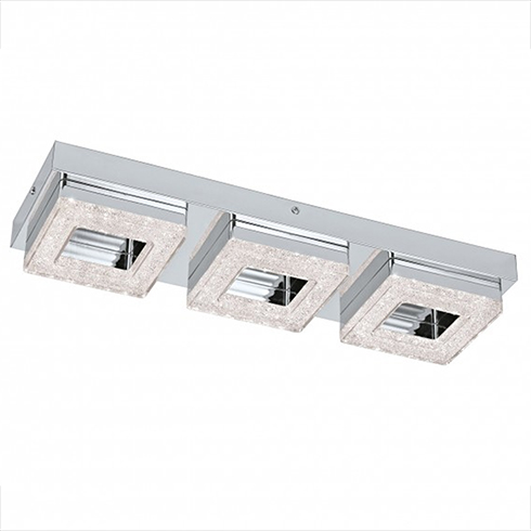 FRADELO mennyezeti LED lámpa (3x4W) kristály hatású