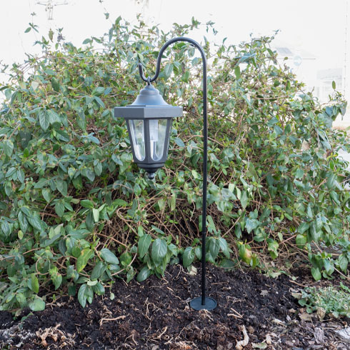 Kerti szolár lámpa, kandelláber jellegű, leszúrható (75 cm, 2 db/csomag)