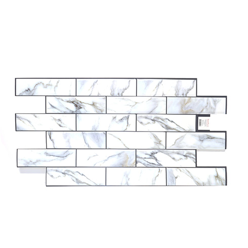 Flexpanel PVC falburkoló lap - Fehér Márvány (világos márvány)