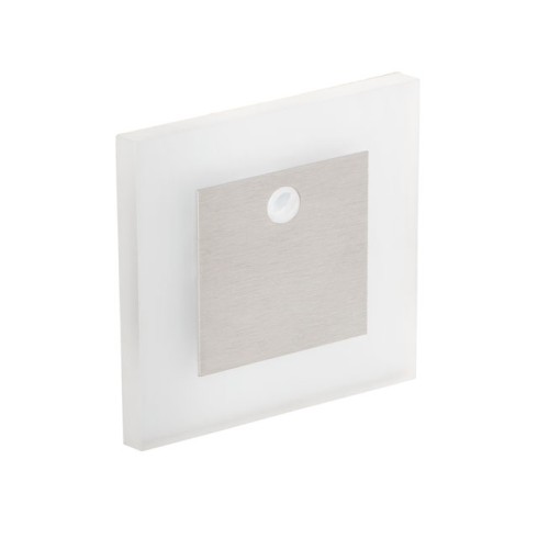 LED lépcsővilágító lámpa mozgásérz. APUS PIR, hidegf. (12V)