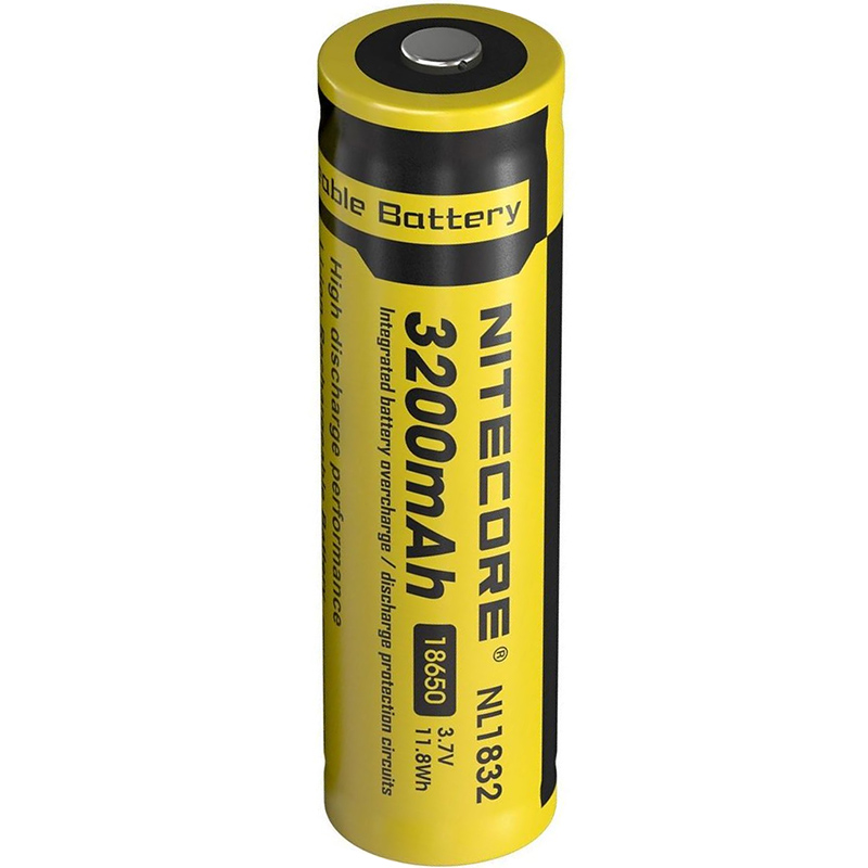 Nitecore NL1832 Li-ion akkumulátor (18650 méret/ 3200 mAh) - Ár: 9 150 ...